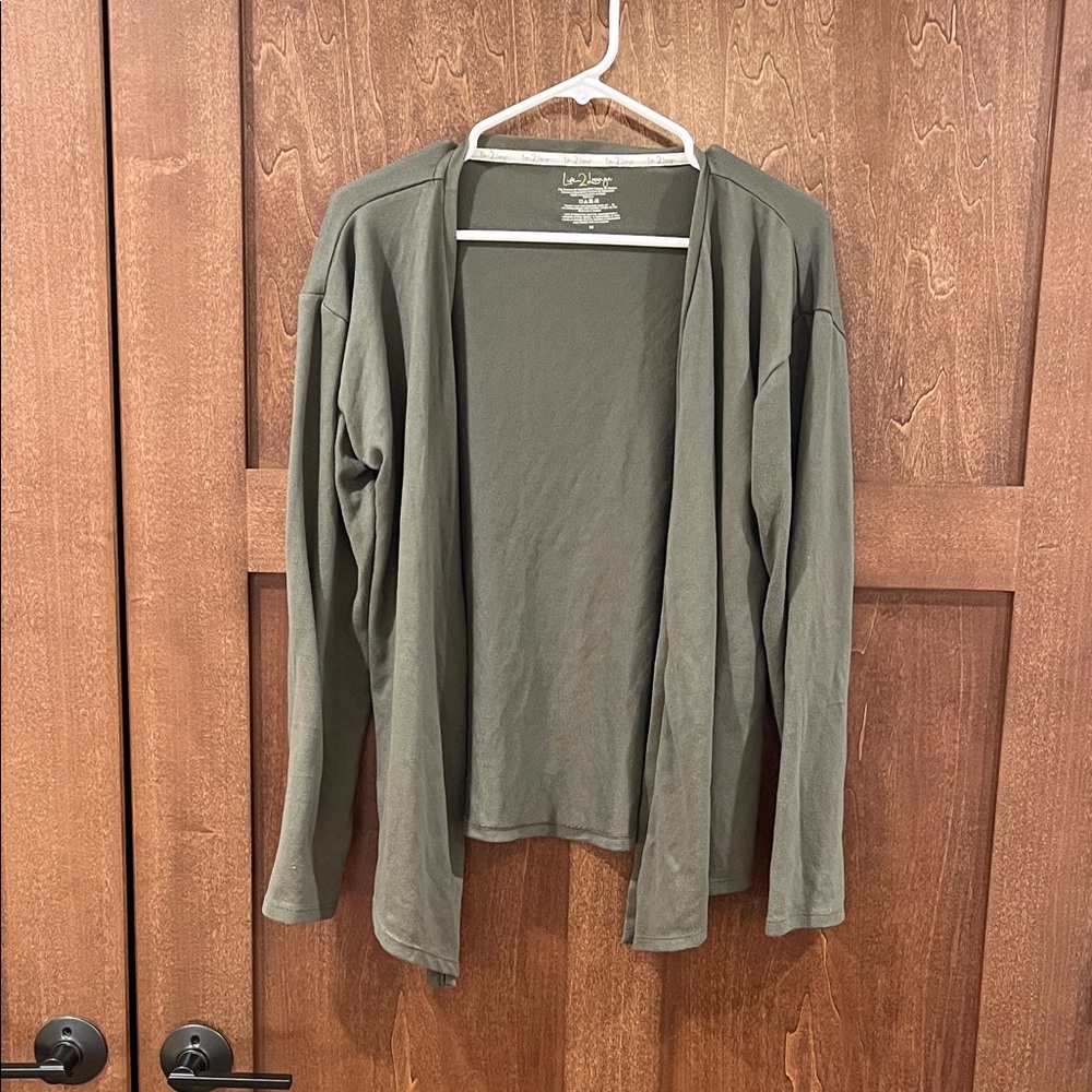 green pj set
